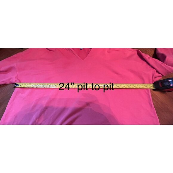 T by Talbots Coral XL Hoodie - Picture 8 of 9